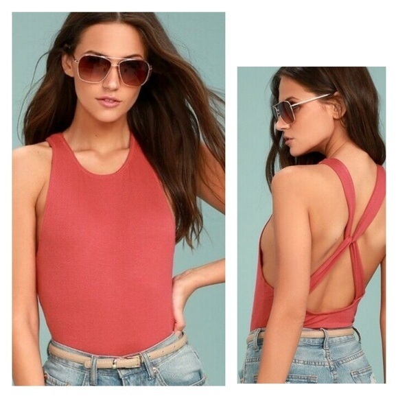 FREE PEOPLE Up & Around Bodysuit-M - Picture 1 of 6